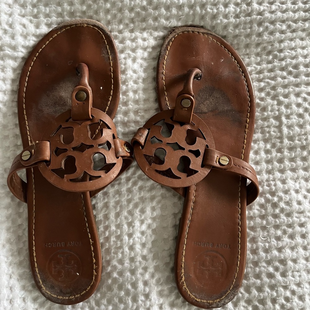 Tory Burch Leather Sandals